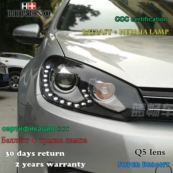 Hireno Headlamp for 2009-2012 Volkswagen Golf 6 Golf6 Headlight Assembly LED DRL Angel Lens Double Beam HID Xenon 2pcs
Hireno Headlamp for 2009-2012 Volkswagen Golf 6 Golf6 Headlight Assembly LED DRL Angel Lens Double Beam HID Xenon 2pcs