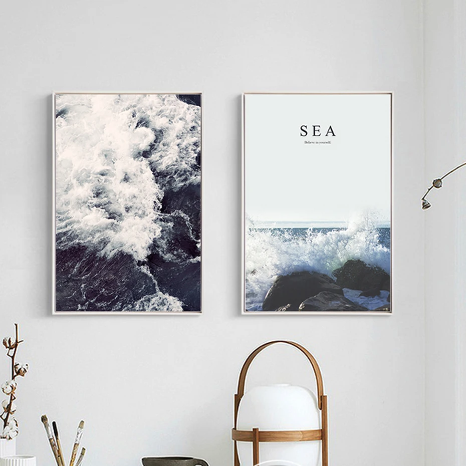 SURE LIFE Sea Spray Landscape Nordic Canvas Painting Wall Art Posters Print Pictures Kids Children Living Room Home Office Decor
SURE LIFE Sea Spray Landscape Nordic Canvas Painting Wall Art Posters Print Pictures Kids Children Living Room Home Office Decor