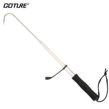 Goture 60cm Or 120cm Stainless Steel Sea Telescopic Fishing Gaff Aluminum Alloy Spear Hook Fish Tackle
Goture 60cm Or 120cm Stainless Steel Sea Telescopic Fishing Gaff Aluminum Alloy Spear Hook Fish Tackle