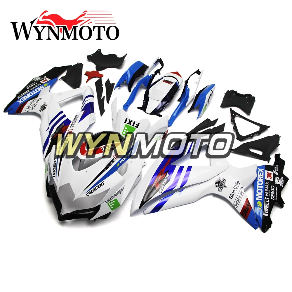Полный комплект обтекателей для GSXR600 750 2008-2010 08 09 годов, Обтекатели для кузова, Обтекатели белого и синего цветов
Полный комплект обтекателей для GSXR600 750 2008-2010 08 09 годов, Обтекатели для кузова, Обтекатели белого и синего цветов