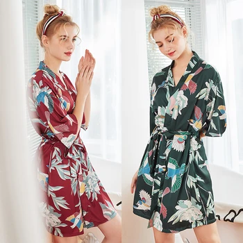 Wasteheart Spring Fashion Green Sexy Women Robe Lingerie Sleepwear Faux Silk Luxury Nightwear Plus Size Pajama Bathrobe Woven
Wasteheart Spring Fashion Green Sexy Women Robe Lingerie Sleepwear Faux Silk Luxury Nightwear Plus Size Pajama Bathrobe Woven