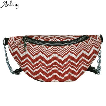 Aelicy Women Ethnic Style Waist Bag Outdoor Stylish Small Square Chest Bag Fashion Striped Zipper Messenger Bag Hot Sales
Aelicy Women Ethnic Style Waist Bag Outdoor Stylish Small Square Chest Bag Fashion Striped Zipper Messenger Bag Hot Sales