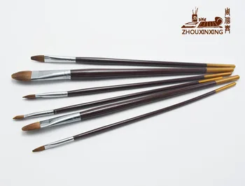 6pcs/Set weasel hair brush paintbrush Acrylic paints Oil Paint Brush Artists watercolor brush Gouache Professional Art Supplies
6pcs/Set weasel hair brush paintbrush Acrylic paints Oil Paint Brush Artists watercolor brush Gouache Professional Art Supplies