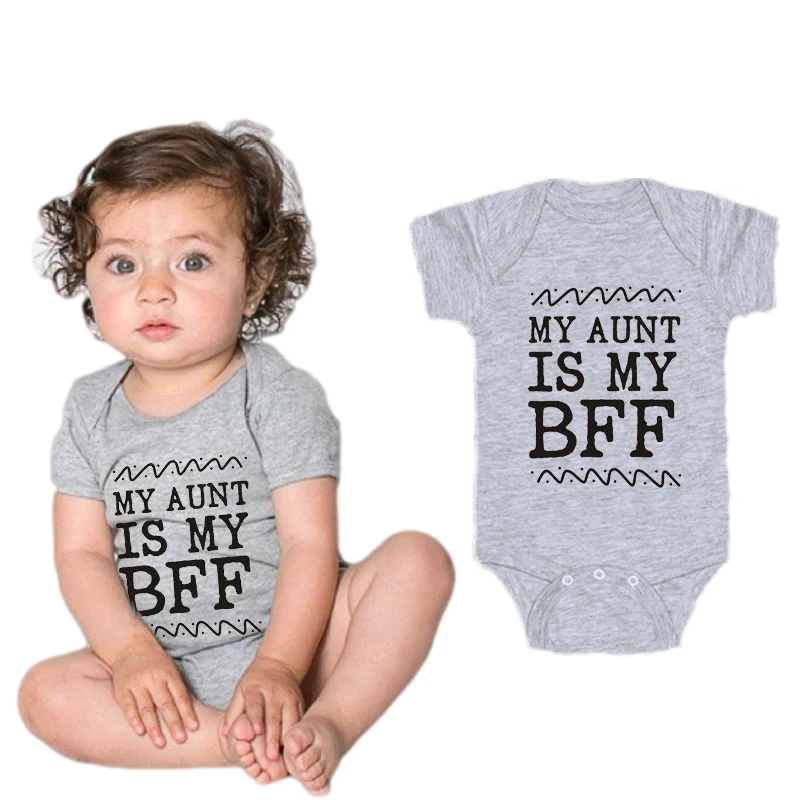 Shirerty Baby Gril Unisex Baby Boy Aunt Onesie Auntie Baby Clothes Jumpsuit Baby Clothing
Shirerty Baby Gril Unisex Baby Boy Aunt Onesie Auntie Baby Clothes Jumpsuit Baby Clothing