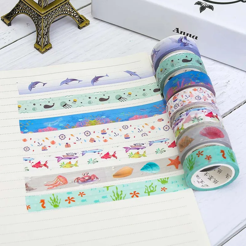 Amazing Sea Dream Washi Tape DIY Scrapbooking Sticker Label Masking Tape School Office Supply
Amazing Sea Dream Washi Tape DIY Scrapbooking Sticker Label Masking Tape School Office Supply