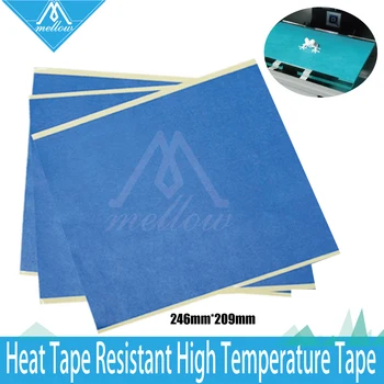 HOT!20pcs/lot 246MM X*209MM Blue Painters Tape/3D Printer Heat Tape Resistant High Temperature Polyimide Adhesive Tape ,MakerBot
HOT!20pcs/lot 246MM X*209MM Blue Painters Tape/3D Printer Heat Tape Resistant High Temperature Polyimide Adhesive Tape ,MakerBot