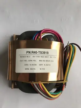 80V-0-80V 60mA 6.3V 2A 6.3V 1A 9V 1A R Core Transformer 50VA R40 custom transformer 115V/115V copper shield Power amplifier
80V-0-80V 60mA 6.3V 2A 6.3V 1A 9V 1A R Core Transformer 50VA R40 custom transformer 115V/115V copper shield Power amplifier