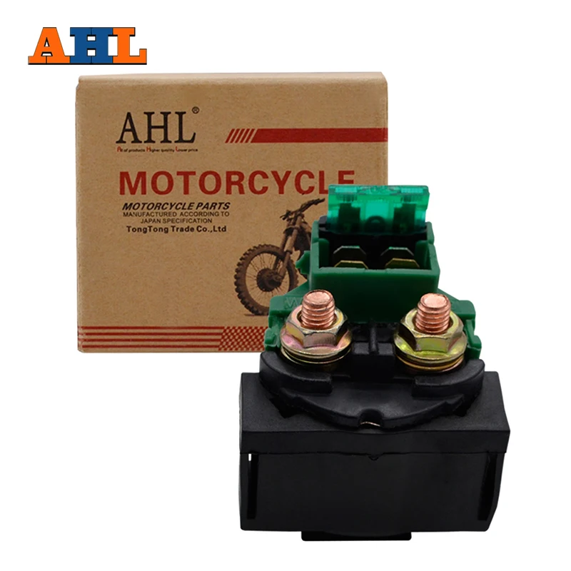 AHL Street Motorcycle Starter Solenoid Relay Ignition Key Switch For Kawasaki ZX1100 ZX 1100 NINJA ZX11R 1990-2001
AHL Street Motorcycle Starter Solenoid Relay Ignition Key Switch For Kawasaki ZX1100 ZX 1100 NINJA ZX11R 1990-2001