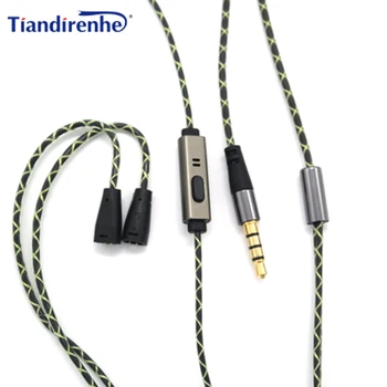 Upgraded Replacement Cable for Sennheise IE8 IE80 IE8i Earphone Fone De Ouvido Noise Cancelling Headset Cables for Android IOS
Upgraded Replacement Cable for Sennheise IE8 IE80 IE8i Earphone Fone De Ouvido Noise Cancelling Headset Cables for Android IOS