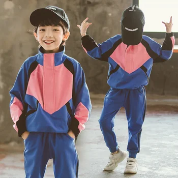 Children boys Clothing Set Autumn Boys Clothes Long Sleeve Pullover+Pants 2pcs Kids Clothes Suit Boys Track Suit Patchwork
Children boys Clothing Set Autumn Boys Clothes Long Sleeve Pullover+Pants 2pcs Kids Clothes Suit Boys Track Suit Patchwork