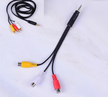 3.5mm Audio Cable Jack Plug To 3 RCA Plugs Male To Male/Male To 3rca Female Audio Video AV Adapter Cable High Quality
3.5mm Audio Cable Jack Plug To 3 RCA Plugs Male To Male/Male To 3rca Female Audio Video AV Adapter Cable High Quality