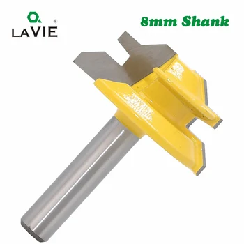 LA VIE 1PC 8mm Shank 45 Degree Small Lock Miter Router Bit Mortise Tenon Knife 3/4" Stock Woodworking Carbide End Mill MC02011
LA VIE 1PC 8mm Shank 45 Degree Small Lock Miter Router Bit Mortise Tenon Knife 3/4" Stock Woodworking Carbide End Mill MC02011