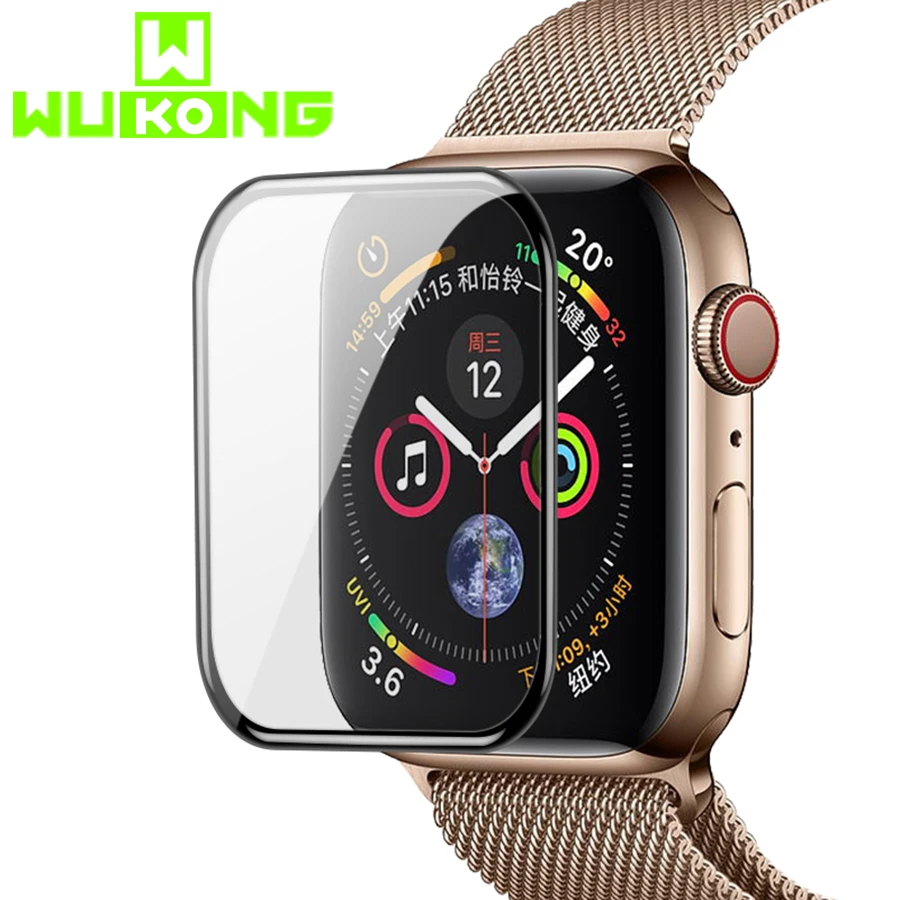 Wukong Tempered Glass Screen Protector For Iwatch4 Full Cover Adsorption Edge Prevent Explosion High Definition Anti Fingerprint
Wukong Tempered Glass Screen Protector For Iwatch4 Full Cover Adsorption Edge Prevent Explosion High Definition Anti Fingerprint