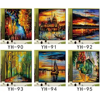 Custom Size pintura vitral Static Cling Window Film Landscape Architectural Painting No gule window glass film opaque 90x80cm
Custom Size pintura vitral Static Cling Window Film Landscape Architectural Painting No gule window glass film opaque 90x80cm