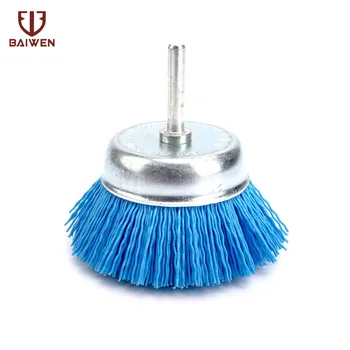 1/4 shank 3" Nylon Cup Brushes Abrasive Wire Wheel Set for Cleaning Polishing Deburring and Removing Welding Abrasive tool
1/4 shank 3" Nylon Cup Brushes Abrasive Wire Wheel Set for Cleaning Polishing Deburring and Removing Welding Abrasive tool