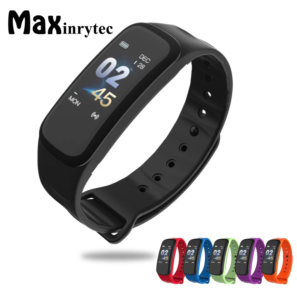 Original C1S Smart Bracelet Fitness Tracker Color Screen Blood Pressure Waterproof Heart Rate Monitor Smart Band for Android IOS
Original C1S Smart Bracelet Fitness Tracker Color Screen Blood Pressure Waterproof Heart Rate Monitor Smart Band for Android IOS