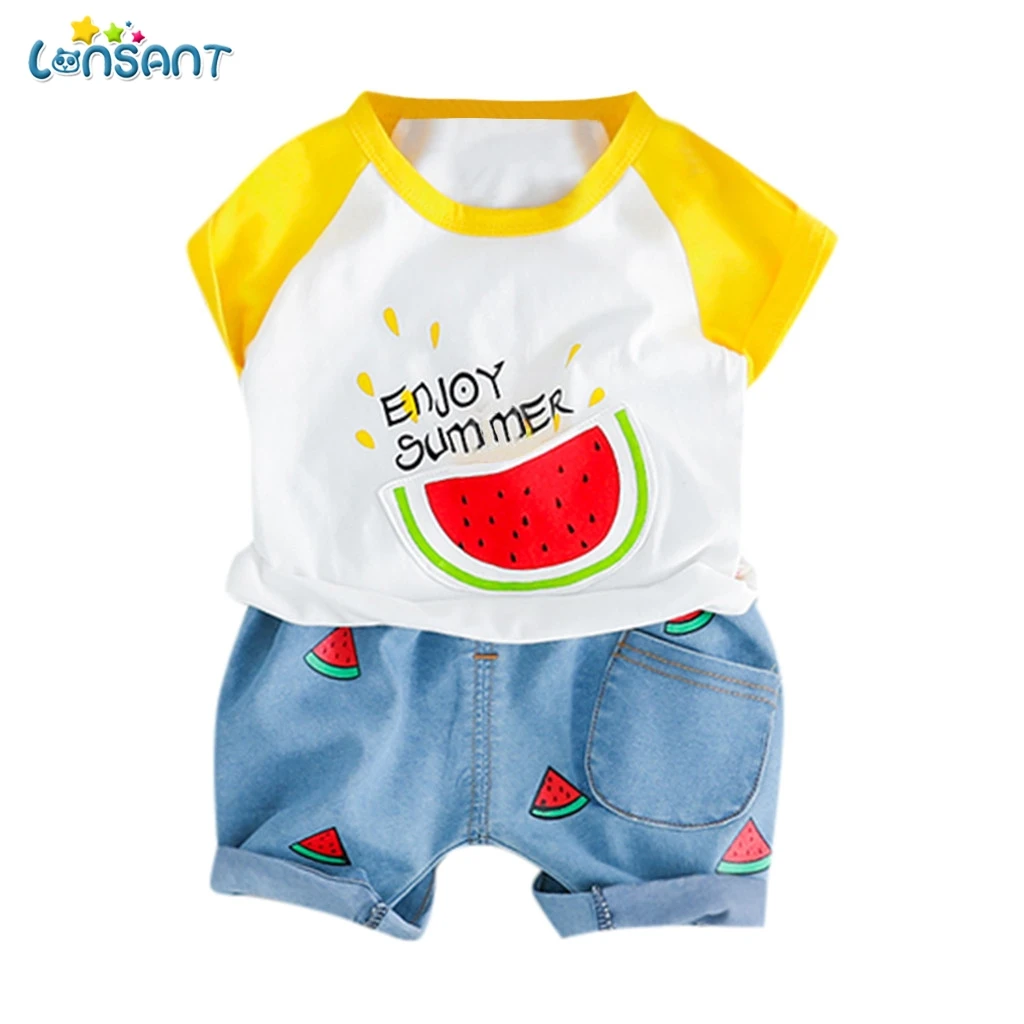 LONSANT Baby Boy Clothes Summer Newborn Baby Boys Clothes Set Cotton Baby Clothing Suit (Shirt+Pants) Infant Clothes Set N30
LONSANT Baby Boy Clothes Summer Newborn Baby Boys Clothes Set Cotton Baby Clothing Suit (Shirt+Pants) Infant Clothes Set N30