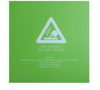 5 pcs 3D printer accessories 300*300*0.5mm green platform grit sticker hot bed film for 3D Printer Parts
5 pcs 3D printer accessories 300*300*0.5mm green platform grit sticker hot bed film for 3D Printer Parts