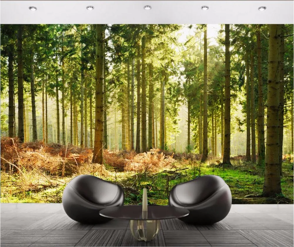 Custom photo 3d wallpaper Forest tree background wall decor painting 3d wall mural wallpaper for living room walls 3 d
Custom photo 3d wallpaper Forest tree background wall decor painting 3d wall mural wallpaper for living room walls 3 d