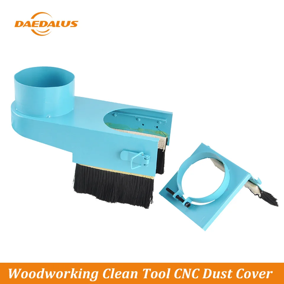 Daedalus DIY CNC Tool Dust Cover Collector Range 65mm 125mm Blue Color Brush Vacuum Cleaner for CNC Spindle Motor Woodworking
Daedalus DIY CNC Tool Dust Cover Collector Range 65mm 125mm Blue Color Brush Vacuum Cleaner for CNC Spindle Motor Woodworking