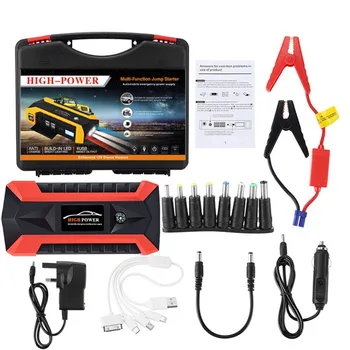 89800mAh 12V LCD 4 USB Car Jump Starter Pack Booster Charger Battery Power Bank Battery Charging Units Car Jump Starter
89800mAh 12V LCD 4 USB Car Jump Starter Pack Booster Charger Battery Power Bank Battery Charging Units Car Jump Starter