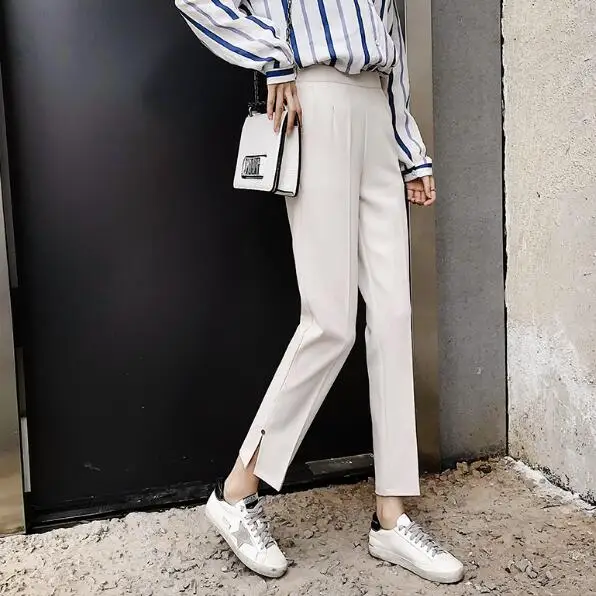 Women's Harem pants Spring Summer Loose Ankle-length Trousers Female Classic High Elastic Waist Black Camel Beige DV75
Women's Harem pants Spring Summer Loose Ankle-length Trousers Female Classic High Elastic Waist Black Camel Beige DV75