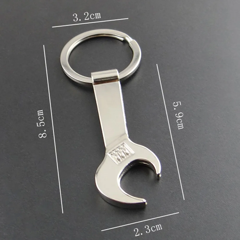 New Metal Wrench Spanner Shape Beer Bottle Opener Can Opener Hang Ring Keychain Keyring Beer Bottle Opener Accessories
New Metal Wrench Spanner Shape Beer Bottle Opener Can Opener Hang Ring Keychain Keyring Beer Bottle Opener Accessories