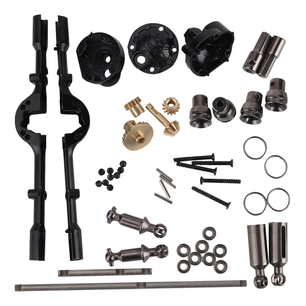 Metal Centre Axle Spare Parts for WPL B14 B16 MN90 6WD RC Military Trucks