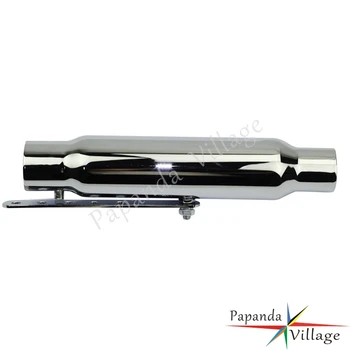 Papanda Chrome Motorcycle Universal Retro Exhaust Muffler Silencer Pipe for Harley Bobber Chopper Cafe Racer
Papanda Chrome Motorcycle Universal Retro Exhaust Muffler Silencer Pipe for Harley Bobber Chopper Cafe Racer