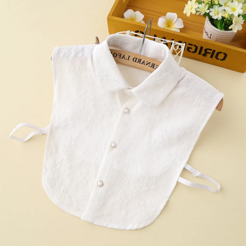 Flower Pearl Sweet Fake Collar Edge Manual Shirt Women Collar Button Beige White Detachable Collars
Flower Pearl Sweet Fake Collar Edge Manual Shirt Women Collar Button Beige White Detachable Collars