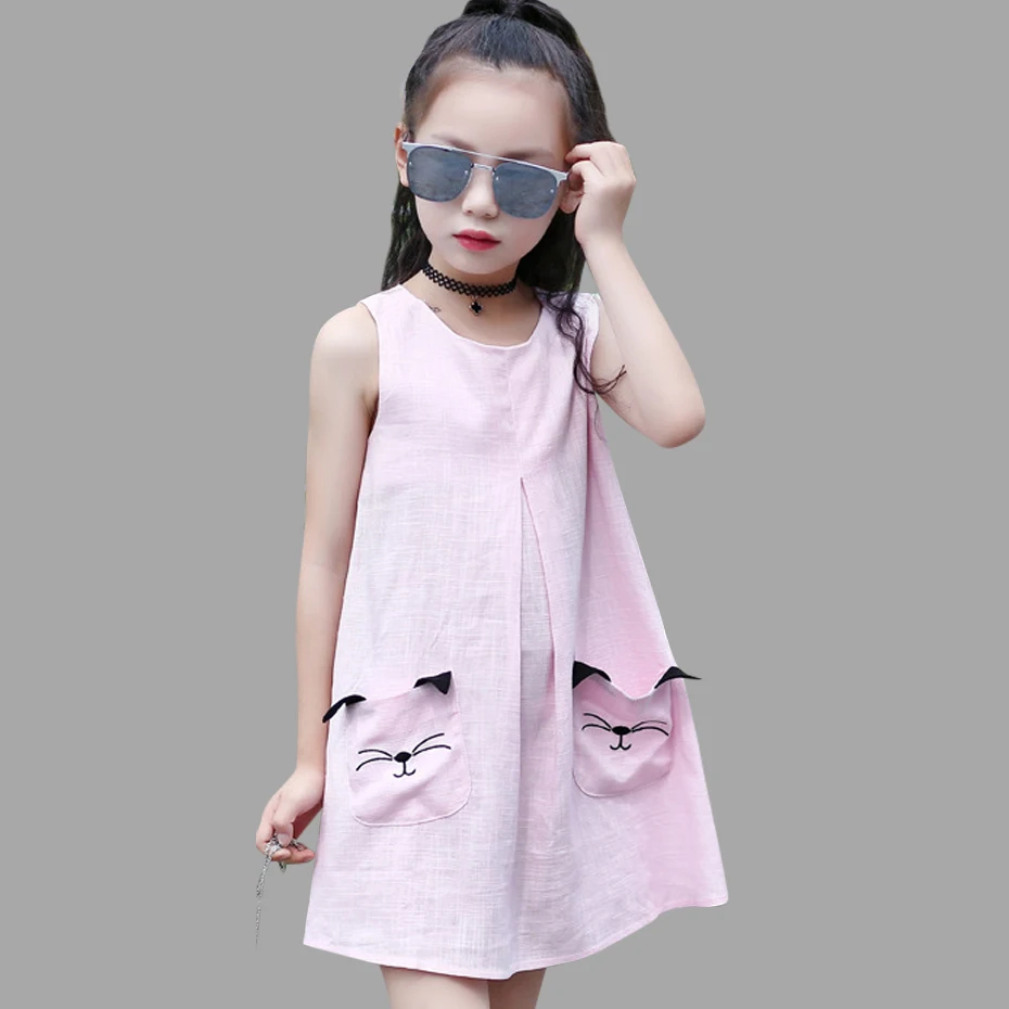 Teenage Dresses For Girls Soft Summer Sleeveless Party Wedding Dress For Kids Cartoon Girls Sundress 2 6 8 10 12
Teenage Dresses For Girls Soft Summer Sleeveless Party Wedding Dress For Kids Cartoon Girls Sundress 2 6 8 10 12