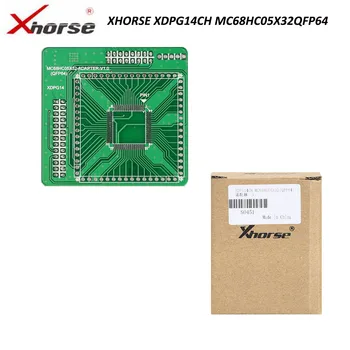Original Xhorse XDPG14CH MC68HC05X32 QFP64 V1.0 Adapter Working Together With VVDI PROG
Original Xhorse XDPG14CH MC68HC05X32 QFP64 V1.0 Adapter Working Together With VVDI PROG