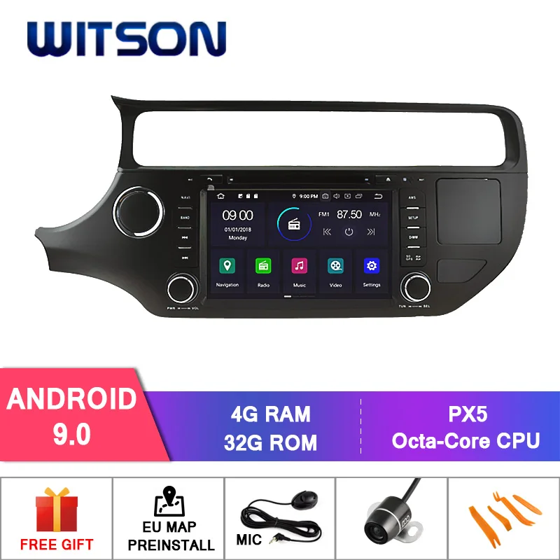 WITSON Android 9.0 Octa core(eight core) PX5 CAR DVD player For KIA RIO 2015 IPS GPS RADIO
WITSON Android 9.0 Octa core(eight core) PX5 CAR DVD player For KIA RIO 2015 IPS GPS RADIO