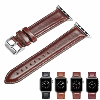 ASHEI For Apple Watch Band Series 3 2 1 42mm 38mm Genuine Leather Loop Wrist Strap For iWatch Bands Vintage Leather Bracelet
ASHEI For Apple Watch Band Series 3 2 1 42mm 38mm Genuine Leather Loop Wrist Strap For iWatch Bands Vintage Leather Bracelet