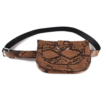 Women Waist Pack Serpentine Fanny Pack Pu Leather Waist Bag Famal Fashion Snake Skin Waist Belt High quality Female Purse
Women Waist Pack Serpentine Fanny Pack Pu Leather Waist Bag Famal Fashion Snake Skin Waist Belt High quality Female Purse