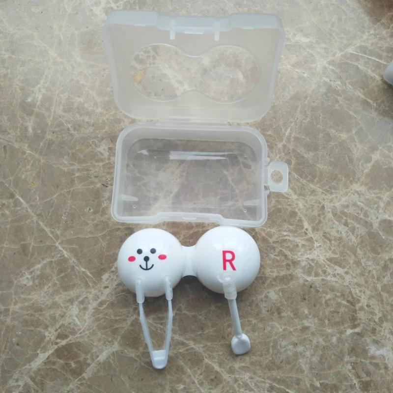LIUSVENTINA Wholesale 100pcs simple cute Rabbit transparent contact lens case container box for color lenses Gift for Girls
LIUSVENTINA Wholesale 100pcs simple cute Rabbit transparent contact lens case container box for color lenses Gift for Girls