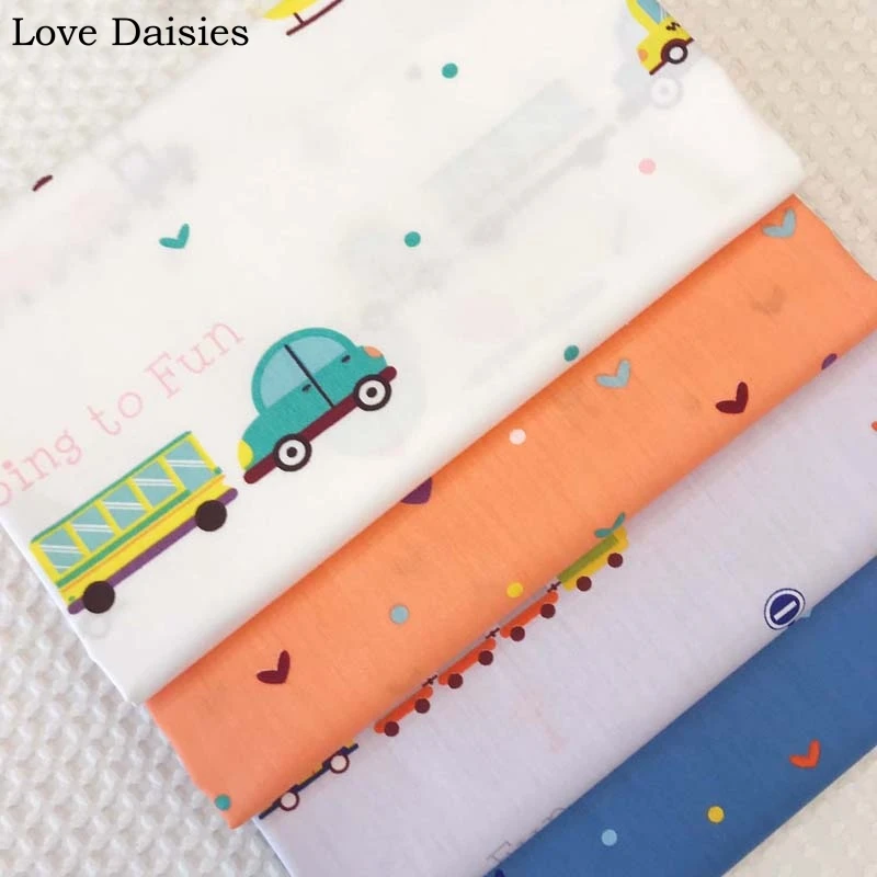 100% Cotton Twill WHITE LIGHTGRAY Cartoon Vehicle ORANGE BLUE Heart Fabrics for DIY Crib Bedding Cushion Sheet Handwork Decor
100% Cotton Twill WHITE LIGHTGRAY Cartoon Vehicle ORANGE BLUE Heart Fabrics for DIY Crib Bedding Cushion Sheet Handwork Decor