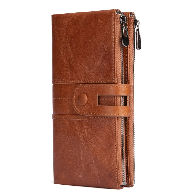 New design 100% Genuine Leather Women Wallet Long Zipper&Hasp Cowhide Lady Clutch Bag Coin Purses Card Holder High Quality
New design 100% Genuine Leather Women Wallet Long Zipper&Hasp Cowhide Lady Clutch Bag Coin Purses Card Holder High Quality