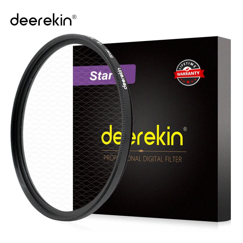 Deerekin 49mm 6x (6 Point) Star Effect Filter for Canon Nikon Sony Digital Camera Lenses
Deerekin 49mm 6x (6 Point) Star Effect Filter for Canon Nikon Sony Digital Camera Lenses