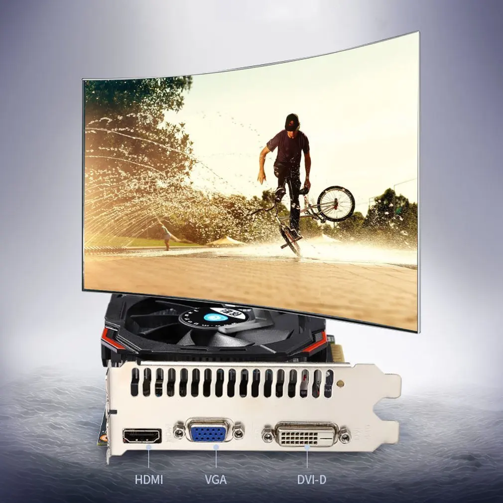 128 Bit PCI-E3.0 Desktop Computer Gaming Graphics Card DVI-D VGA HDMI Interface Mingying GTX750ti Video Card
128 Bit PCI-E3.0 Desktop Computer Gaming Graphics Card DVI-D VGA HDMI Interface Mingying GTX750ti Video Card