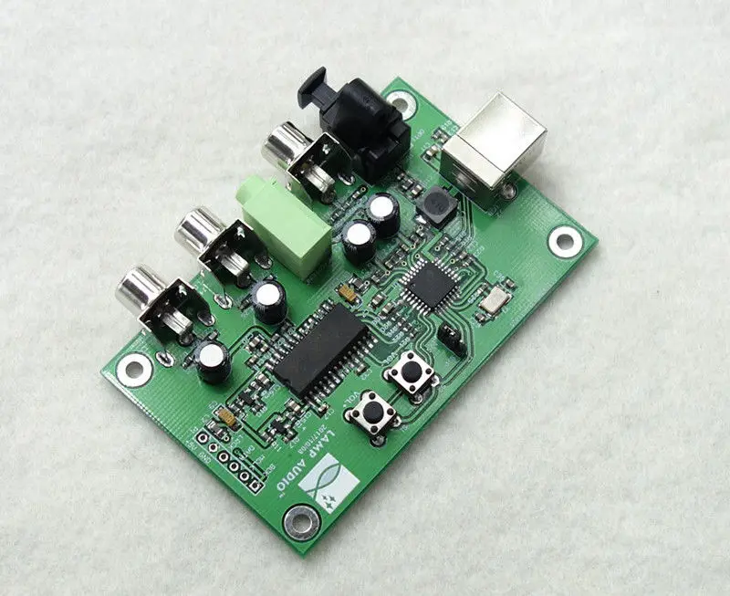 

USB to I2S IIS Fiber Coaxial Output S/PDIF HiFi DAC Decoder OTG external sound card Headphone Amp to fiber coaxial SPDIF output