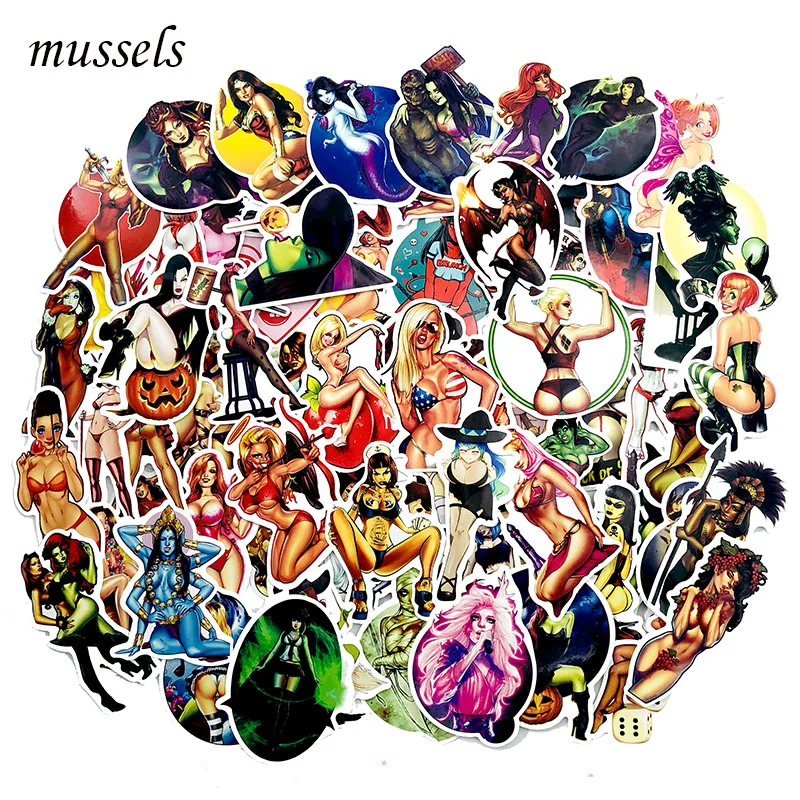 71Pcs Euramerican Vulgar Style The Devil Beauty For Motorcycle Refrigerator Skateboard Guitar Laptop Computer Doodle Stickers
71Pcs Euramerican Vulgar Style The Devil Beauty For Motorcycle Refrigerator Skateboard Guitar Laptop Computer Doodle Stickers