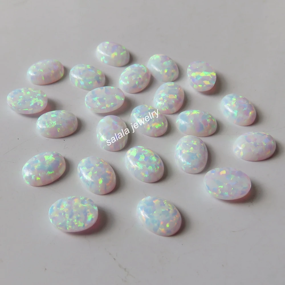 50pcs/lot OP17 Snow White 6x8mm Oval Cabochon Opal Synthetic Oval Cabochon Fire Opal Stone for Jewelry
50pcs/lot OP17 Snow White 6x8mm Oval Cabochon Opal Synthetic Oval Cabochon Fire Opal Stone for Jewelry
