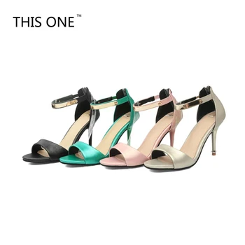 Brand New Fashion Black Women Glossy Sandals Pink green champagne Sexy High Heel Lady Party Shoes Plus Big Small Size 35-48
Brand New Fashion Black Women Glossy Sandals Pink green champagne Sexy High Heel Lady Party Shoes Plus Big Small Size 35-48
