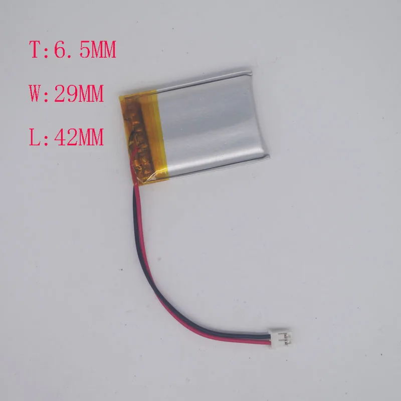 3.7 V Polymer Lithium Battery 652942 GPS Navigator CarLog 653040 Sound Box Recorder Pens
3.7 V Polymer Lithium Battery 652942 GPS Navigator CarLog 653040 Sound Box Recorder Pens