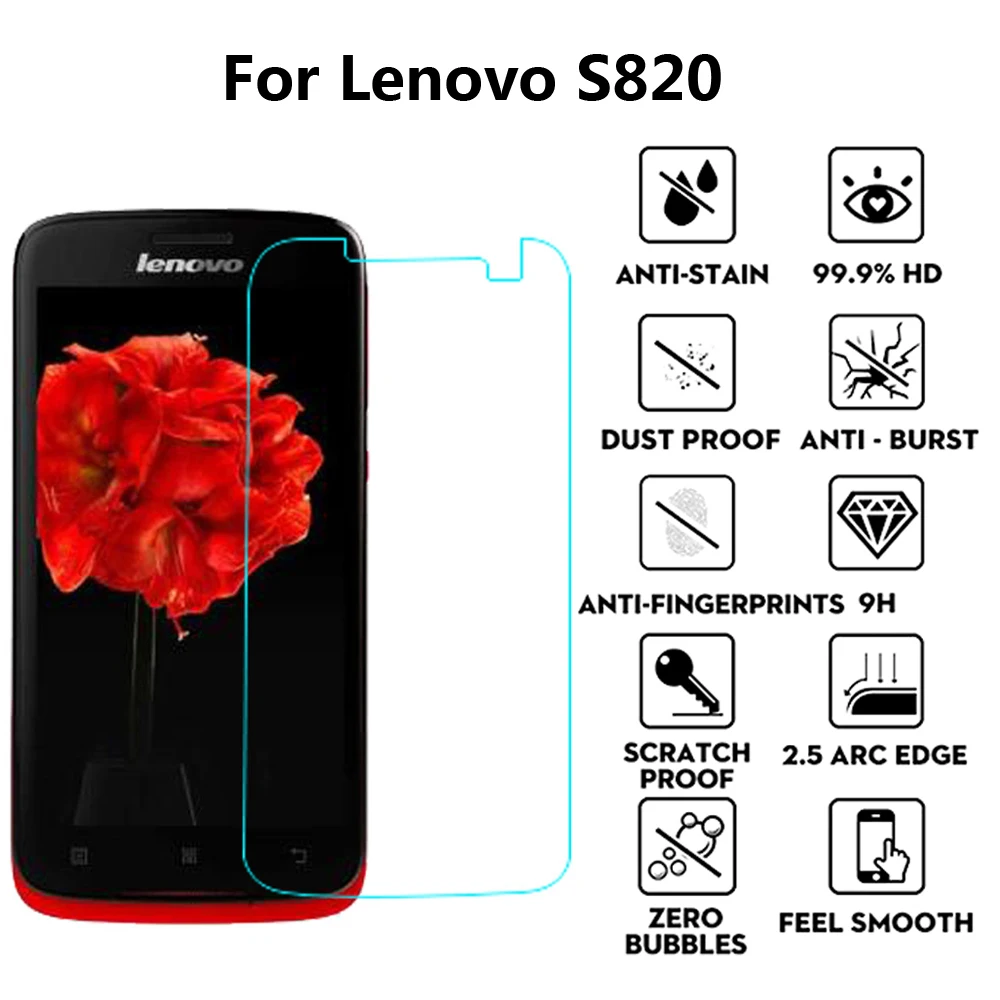2Pcs Tempered Glass For Lenovo S820 S820E Glass Scratch Proof Screen Protector For Lenovo S 820 S 820E Protective Cover Film
2Pcs Tempered Glass For Lenovo S820 S820E Glass Scratch Proof Screen Protector For Lenovo S 820 S 820E Protective Cover Film