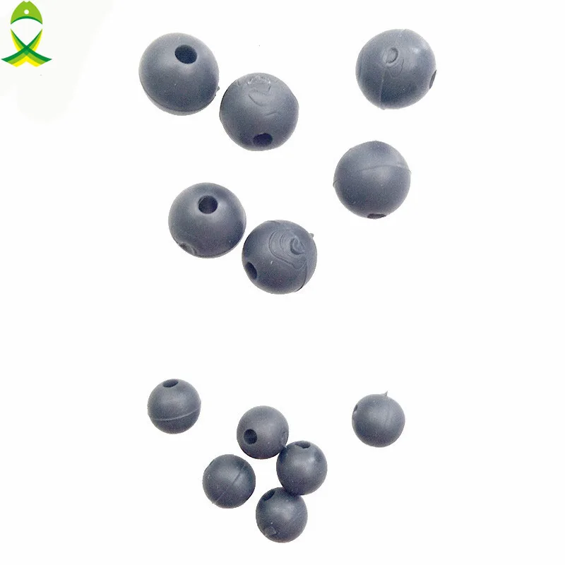 JSM 100pcs Diameter 5mm 7mm Soft Carp Fishing Beads Rubber Dark Grey/black Round Floating Rig Beads Carp Fishing Accessories
JSM 100pcs Diameter 5mm 7mm Soft Carp Fishing Beads Rubber Dark Grey/black Round Floating Rig Beads Carp Fishing Accessories