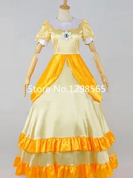 Princess Daisy Cosplay Party Dress Costume From Movie Super Mario Bros Custom Any Size With Free Petticoat
Princess Daisy Cosplay Party Dress Costume From Movie Super Mario Bros Custom Any Size With Free Petticoat