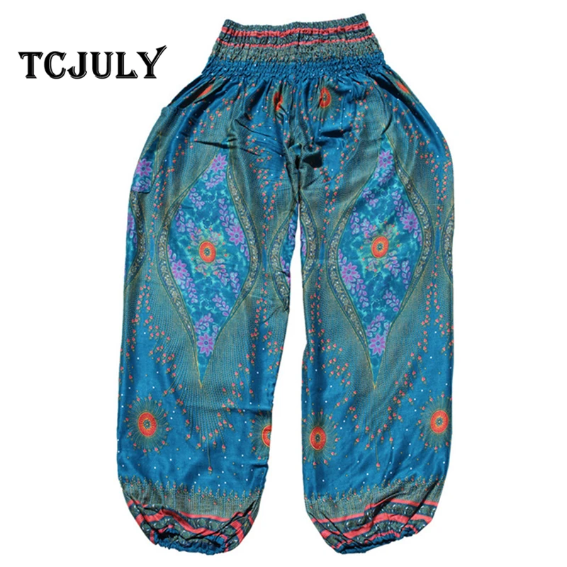 TCJULY New Thailand Design Eyes Patterns Printed Rayon Summer Pants For Women High Waist Quality Loose Boho Harem Pants Bloomers
TCJULY New Thailand Design Eyes Patterns Printed Rayon Summer Pants For Women High Waist Quality Loose Boho Harem Pants Bloomers