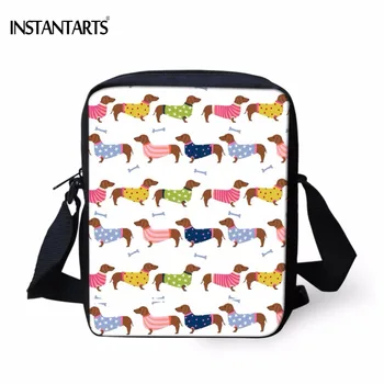 INSTANTARTS Casual Boys Girls Mini School Bags Cute 3D Animal Puppy Dachshund Printing Children Crossbody Bags Students Satchel
INSTANTARTS Casual Boys Girls Mini School Bags Cute 3D Animal Puppy Dachshund Printing Children Crossbody Bags Students Satchel